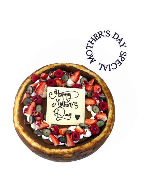 Mother's Day Basque Cheesecake